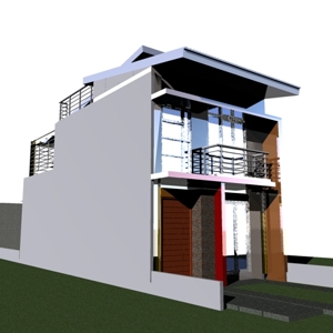 Desain Rumah Lebar 5 Meter Rumah Minimalis 5 Meter Denah Rumah